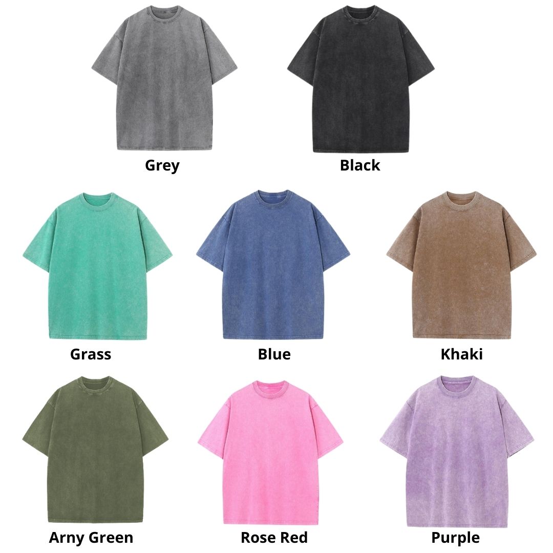 Mineral Wash T Shirt Color - Dying Light Merch