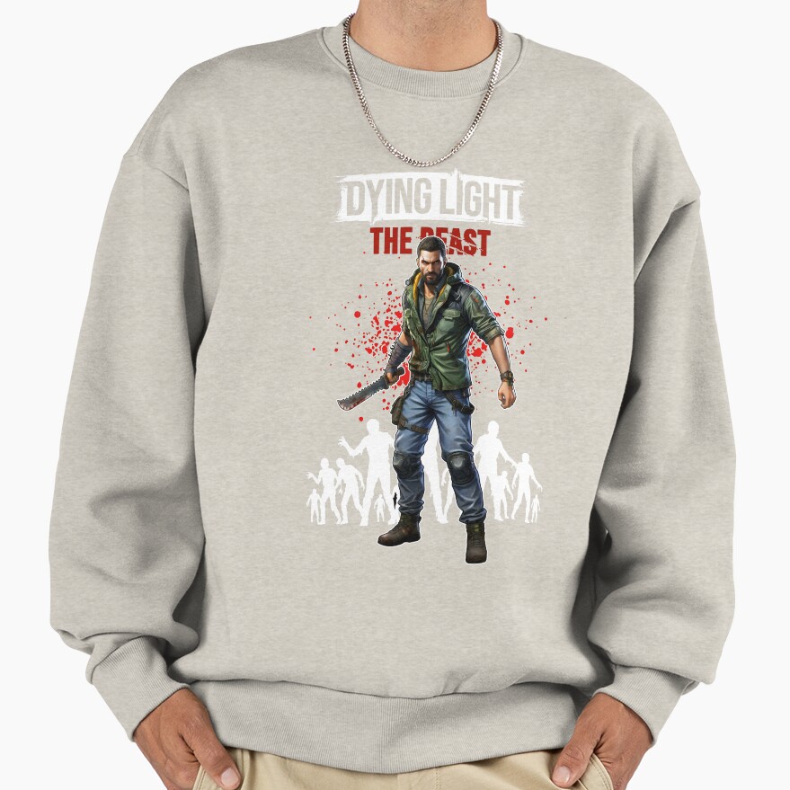 ssrcooversized sweatshirtmens 01oatmeal heatherfrontsquare productx1000 13 - Dying Light Merch